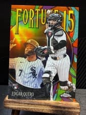 2025 Topps Chrome Update Fortune 15 Edgar Quero #F15-22 card