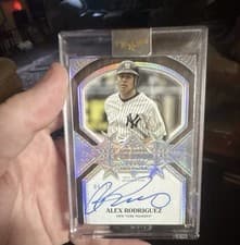 2025 Topps Five Star Five Tool Phenom Autographs Alex Rodriguez #FTPA-AR