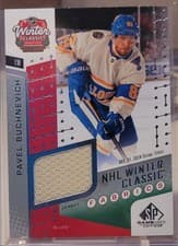 2025-26 SP Game Used 2025 Winter Classic Fabrics Pavel Buchnevich #WCF-14 card
