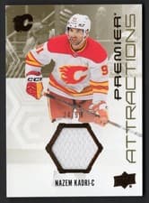 2024-25 Upper Deck Premier Premier Attractions Jersey Nazem Kadri #PA-NK card
