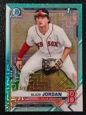Blaze Jordan 2021 Bowman Chrome Prospects card