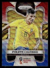 Philippe Coutinho 2018 Panini Prizm World Cup card