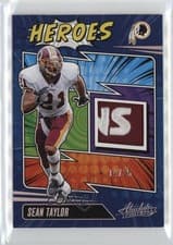 2025 Panini Absolute Absolute Heroes Memorabilia Sean Taylor #AHM-STR card