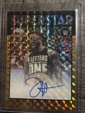 2026 Topps Chrome WWE 1986 Topps Autographs Jey Uso #86T-JY card