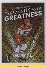 2025-26 Upper Deck Credentials Sparks of Greatness Beckett Sennecke #SG-18 card