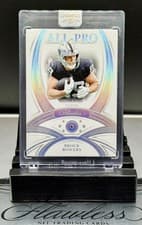 2025 Panini Flawless All-Pro Gem Brock Bowers #3 card