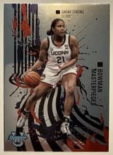 2024-25 Bowman's Best University Bowman Masterpieces Sarah Strong #BM-18 card