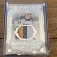 2025-26 Upper Deck Black Diamond Exquisite Rookie Patch Dalibor Dvorsky #RP-DD card