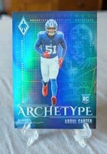Abdul Carter 2025 Panini Phoenix Archetype card