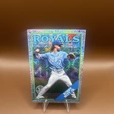 Bobby Witt Jr. 2023 Topps Silver Pack 1988 Chrome card