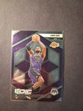 2024-25 Panini Mosaic Epic Performers LeBron James #2 card