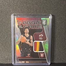 Kel'el Ware 2024-25 Panini Totally Certified Fabric of the Game Rookies card