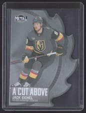 of 30 CA Jack Eichel 2025-26 SkyBox Metal Universe A Cut Above card