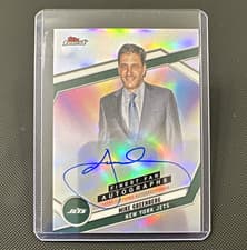2025 Finest Finest Fan Autographs Mike Greenberg #FAN-MG card