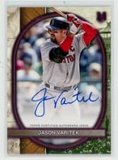 2025 Topps Museum Collection Archival Autographs Jason Varitek #AA-JV card