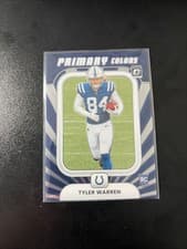 2025 Donruss Optic Rookie Primary Colors Tyler Warren #16 card
