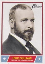 Louis Sullivan 2025 Topps Heritage Notable Americans card