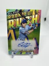 2024 Topps Chrome Chrome All Etch Rookie Rush Autographs Evan Carter #CERA-EVA card