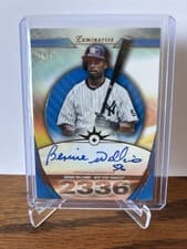 2024 Topps Luminaries Hit Kings Autographs Bernie Williams #HK-BW card