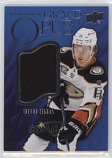 2024-25 Upper Deck Premier Grand Opus Jersey Trevor Zegras #GO-TZ card
