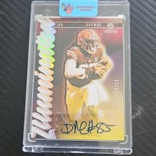 2024 Panini Luminance Illuminated Ink David Njoku #II-DNU card