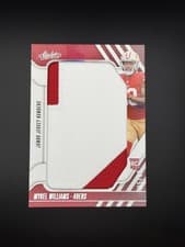 2025 Panini Absolute Jumbo Jersey Number Mykel Williams #JJN-MWS card