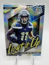 2025 Panini Mosaic Light It Up Mosaic Jaxon Smith-Njigba #4 card