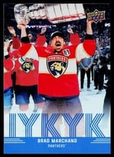 2025-26 Upper Deck IYKYK Brad Marchand #IYKYK-4 card