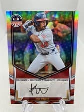 2025 Panini Stars & Stripes Collegiate National Team Signatures Kyle Walker #NTS-KW card