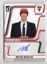 Matas Buzelis 2024-25 Donruss Next Day Autographs card