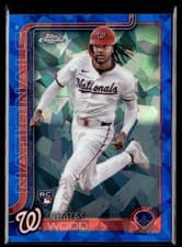 James Wood 2025 Topps Chrome card