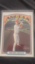 Shohei Ohtani 2021 Topps Heritage card