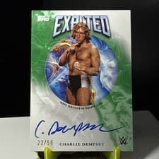 2025 Topps Exalted WWE Wrestling Exalted Autographs Charlie Dempsey #EXA-CHA card
