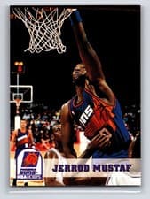 Jerrod Mustaf 1993-94 Hoops Base Set card