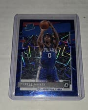 Tyrese Maxey 2020 Panini Donruss Optic card