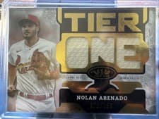 2025 Topps Tier One Die-Cut Relics Nolan Arenado #T1RD-NA card