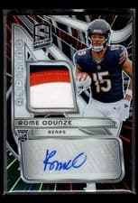 2024 Panini Spectra Aspiring Patch Autographs Rome Odunze #APA-ROE