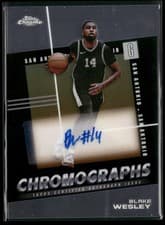 Blake Wesley 2024-25 Topps Chrome Chromographs card