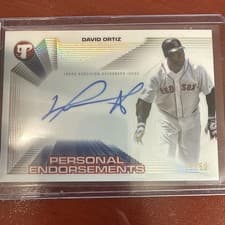 2025 Topps Pristine Personal Endorsements Autographs David Ortiz #PPEA-DO card