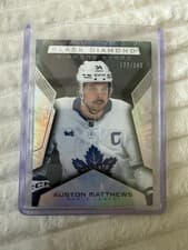 2025-26 Upper Deck Black Diamond Diamond Stars Auston Matthews #BDS-AM card