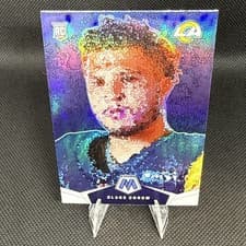 Blake Corum 2024 Panini Mosaic Micro card