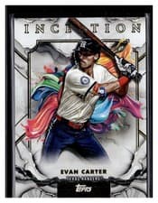 2025 Topps Inception Base Set Evan Carter #53 card