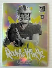 Quinn Ewers 2025 Donruss Optic Rookie Kings card
