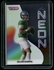 2025 Leaf Vivid Neon Dillon Gabriel #NB-16 card