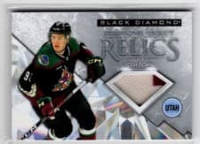 2024-25 Upper Deck Black Diamond Diamond Debut Relics Jersey Josh Doan #DD-JD card