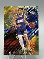 Devin Booker 2025 Topps Chrome Go Time card