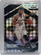 2024-25 Panini Mosaic Epic Performers Tim Duncan #19 card