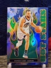 Stephen Curry 2024-25 Panini Select Hot Stars card