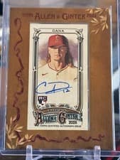 2025 Topps Allen & Ginter Framed Mini Autographs (Baseball) Caden Dana #MA-CDA card