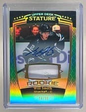 2024-25 Upper Deck Stature Base Memorabilia Will Smith #34 card